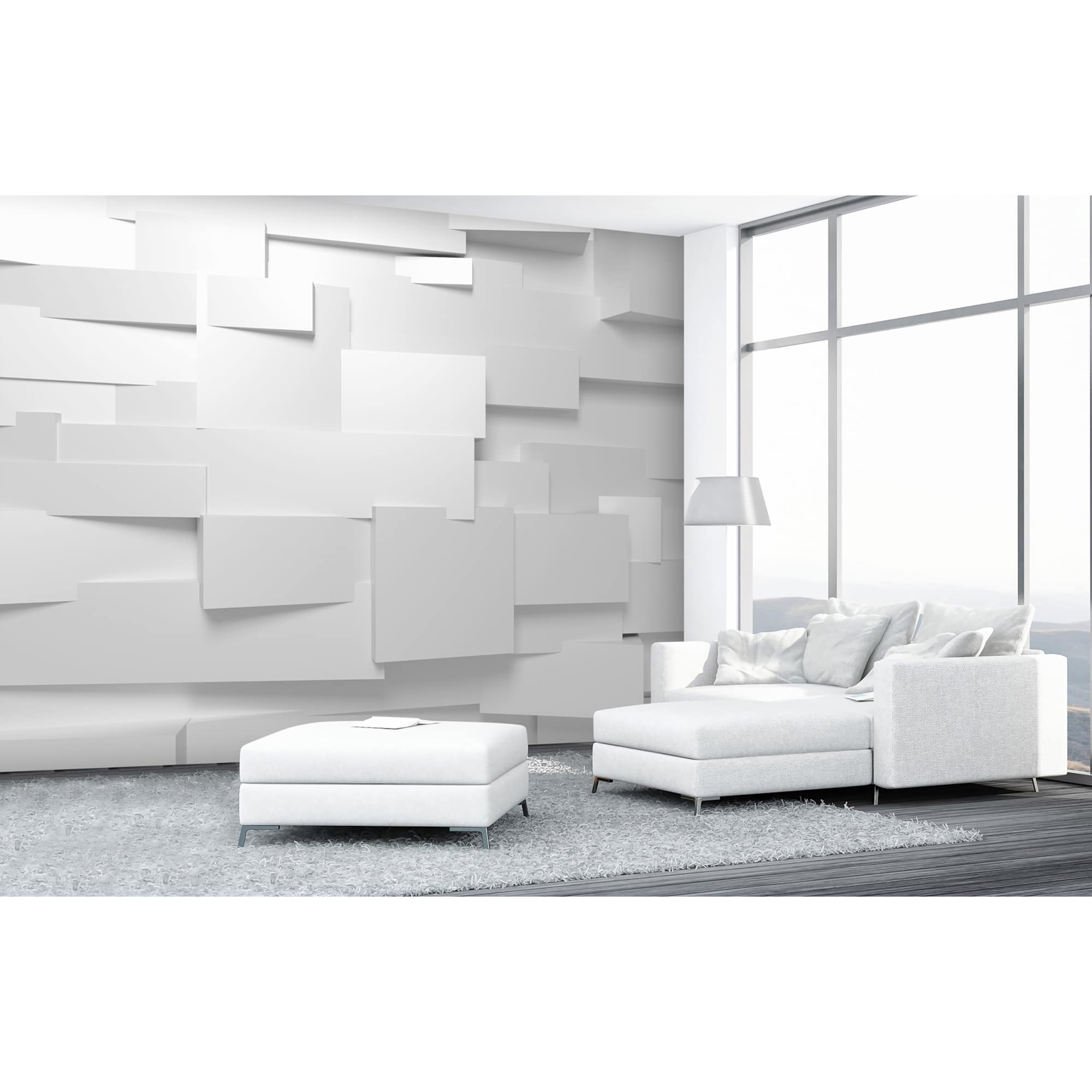 Ideal Decor 3D Effect Wall Mural